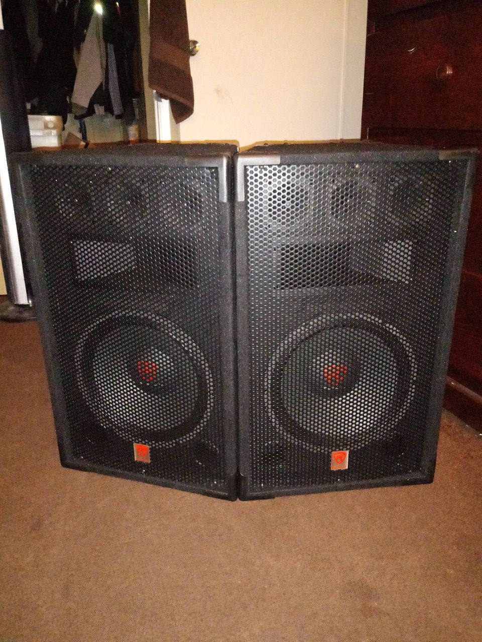 Rockville RSG12 12” 3-Way 1000 Watt 8-Ohm Passive DJ/ Pro Audio PA Speakers