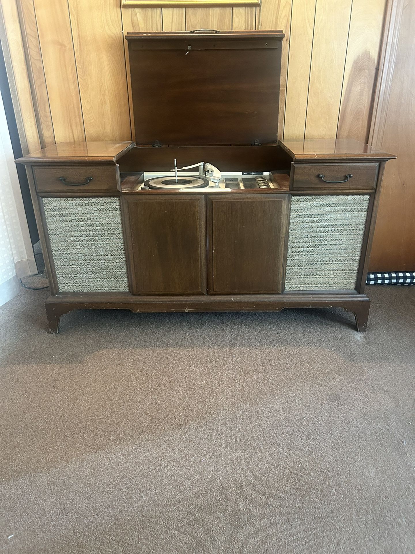 Vintage GE Cabinet Stereo
