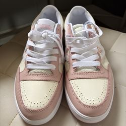 Pink & White Vans