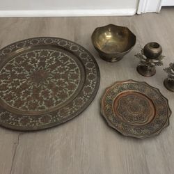 Vintage Brass Ware From India 