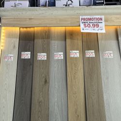 Vinyl Flooring 6mm & 6.5mm🔥