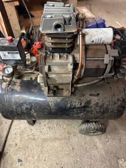 Portable Air Compressor with Tank