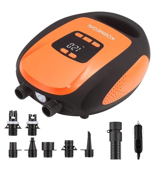Electric Portable Pump for Paddleboard, 20PSI Air Compressor