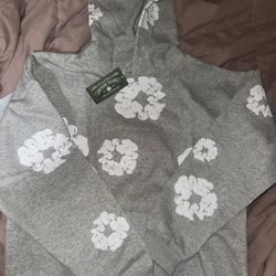 Denim Hoodie 