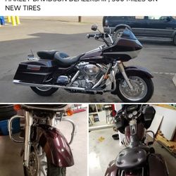 Motorcycle Harley Davis Road Glide