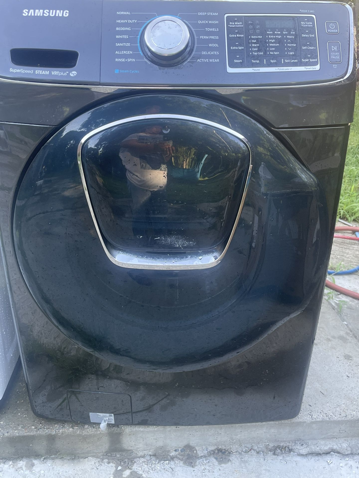 Samsung Washer And Dryer Set Black Stainless