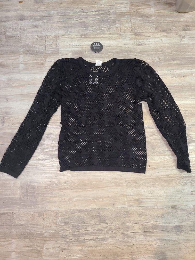 New Long Sleeve Tops with Tags (Mesh & Lace)
