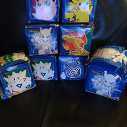 NEW 8 Pokemon Gold Plated Cards 