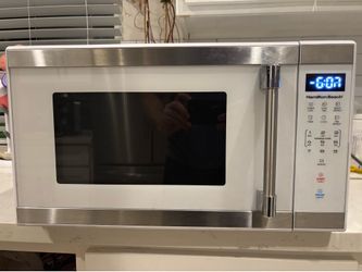 Microwave and air fryer and silverware set