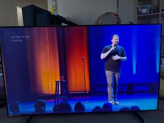 Large Samsung 55“ Screen TV with Stand