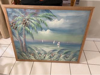 3’× 4’ canvas and it’s a decorative canvas print