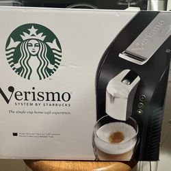 Starbucks Verismo Coffee Latte Espresso Maker (New In box)