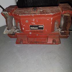McGraw-Edison Vintage Bench Grinder