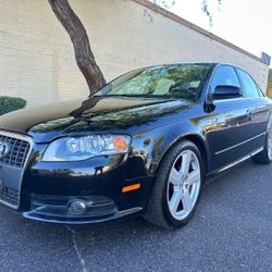 2008 AUDI.A4.QUATTRO, LOW MILES, ONE OWNER, CLEAN.AUTO-CHECK, COLD AC, NICE.CAR 🚘