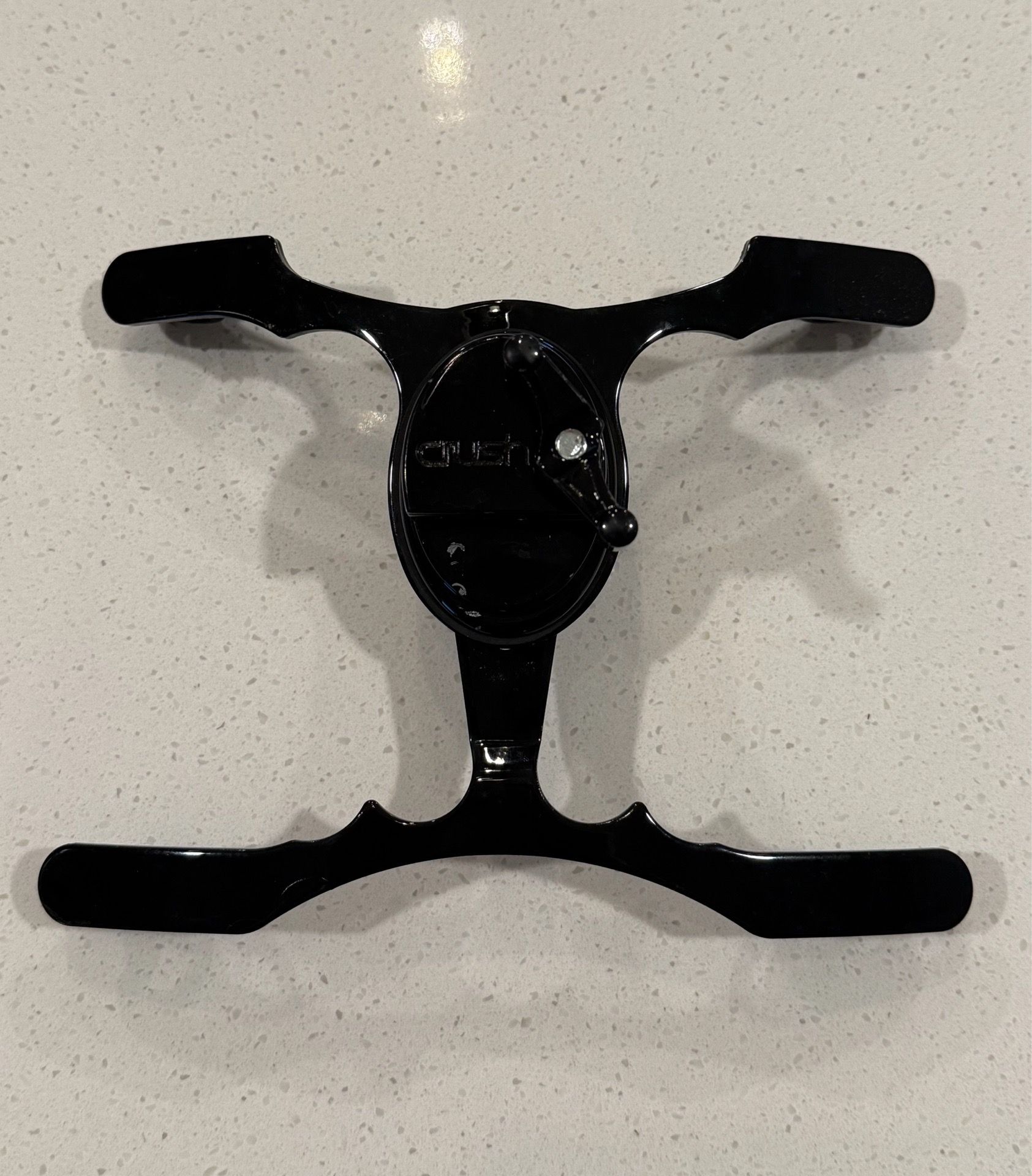 Crush X-Mount Tom Suspension Mount 12x8 Black WITH Black Crush Bracket
