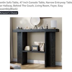 47” Console Entryway Table