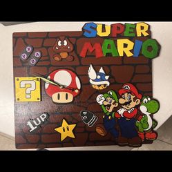 Super Mario Bros Clock 