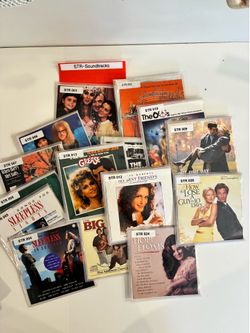 31 Movie & TV Soundtrack CDs - Grease, Wayne’s World, American Graffiti, Big Chill & More