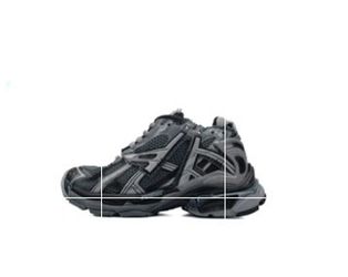 black and grey belenci runners