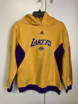 Los Angeles Lakers Vintage Adidas Hoodie Youth Large