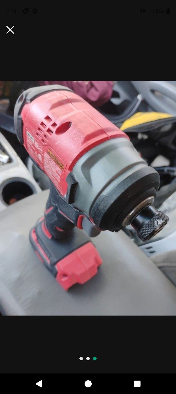 20v Brushless Electric Impact Drill