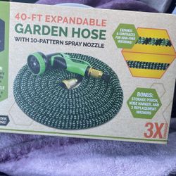 New 40 Ft Expandable Garden Hose