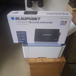 Blaupunkt 1700 Watts 4 Ch Amplifier Brand New In The Box 