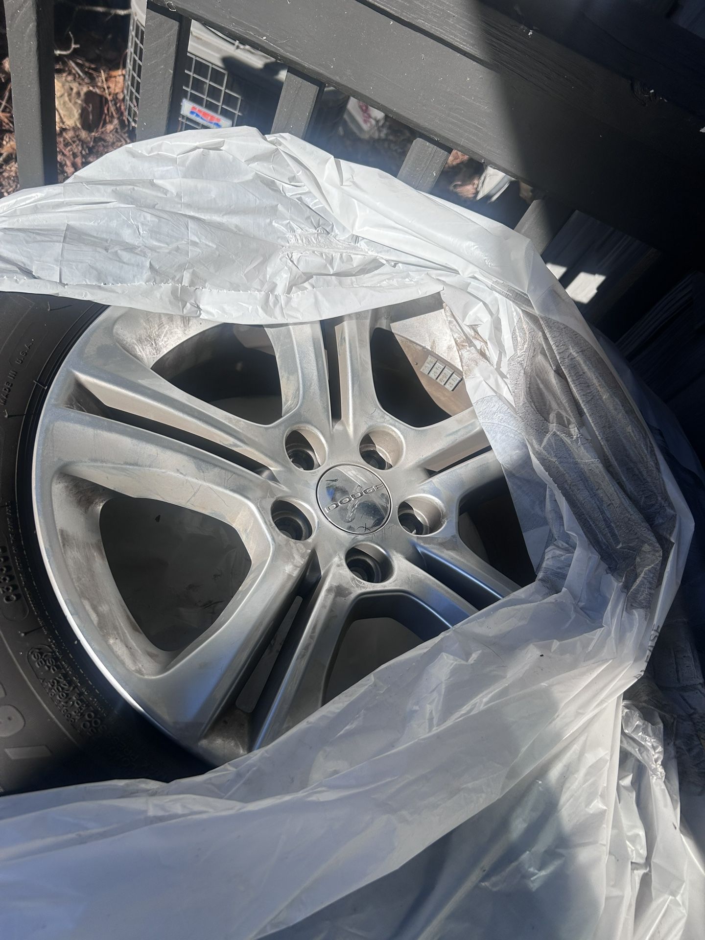 4 Dodge Stock Tires