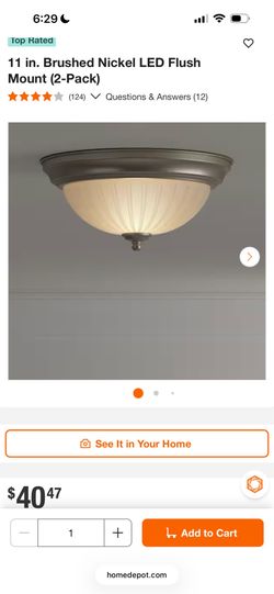 Satin nickel ceiling light fixtures
