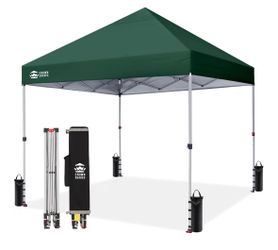 Crown Shades Pop-Up Canopy 10x10 Green