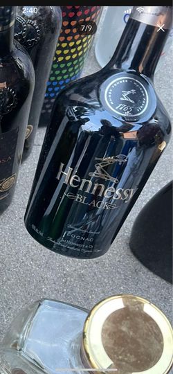 Hennessy Empty Bottle