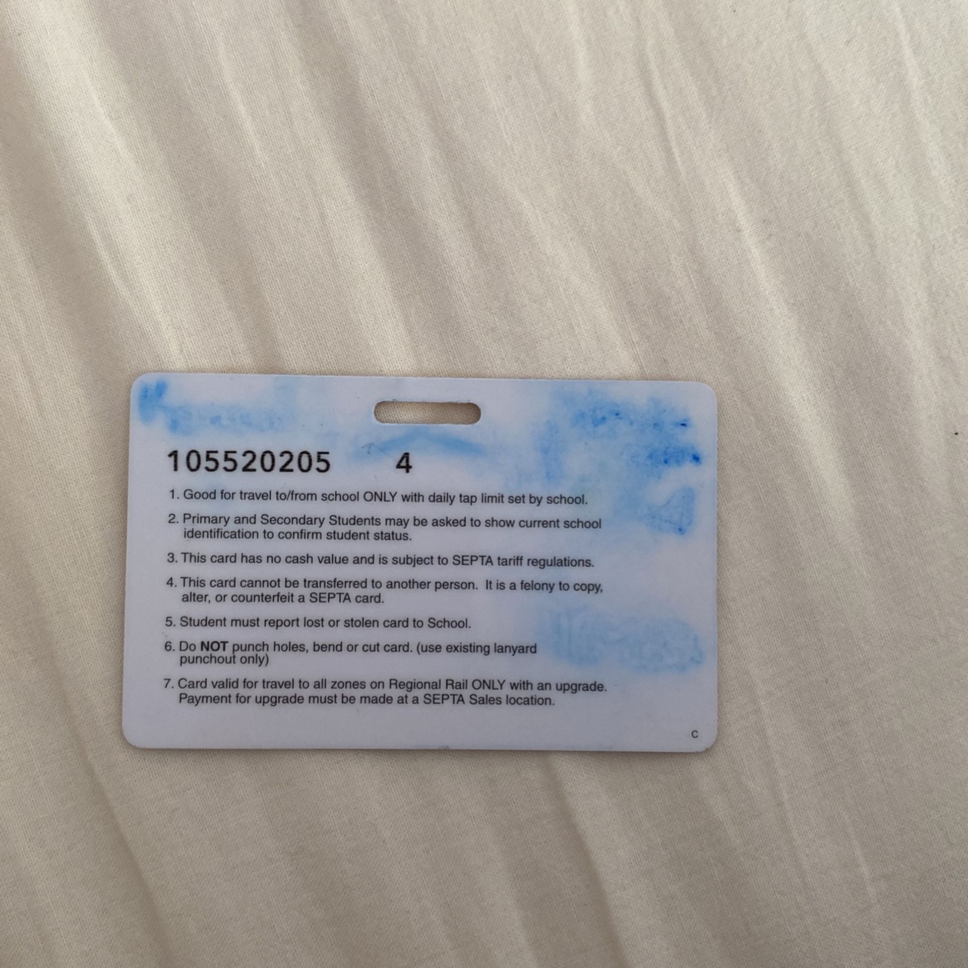 Septa Yearly Keycard