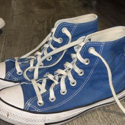 Blue Converse 