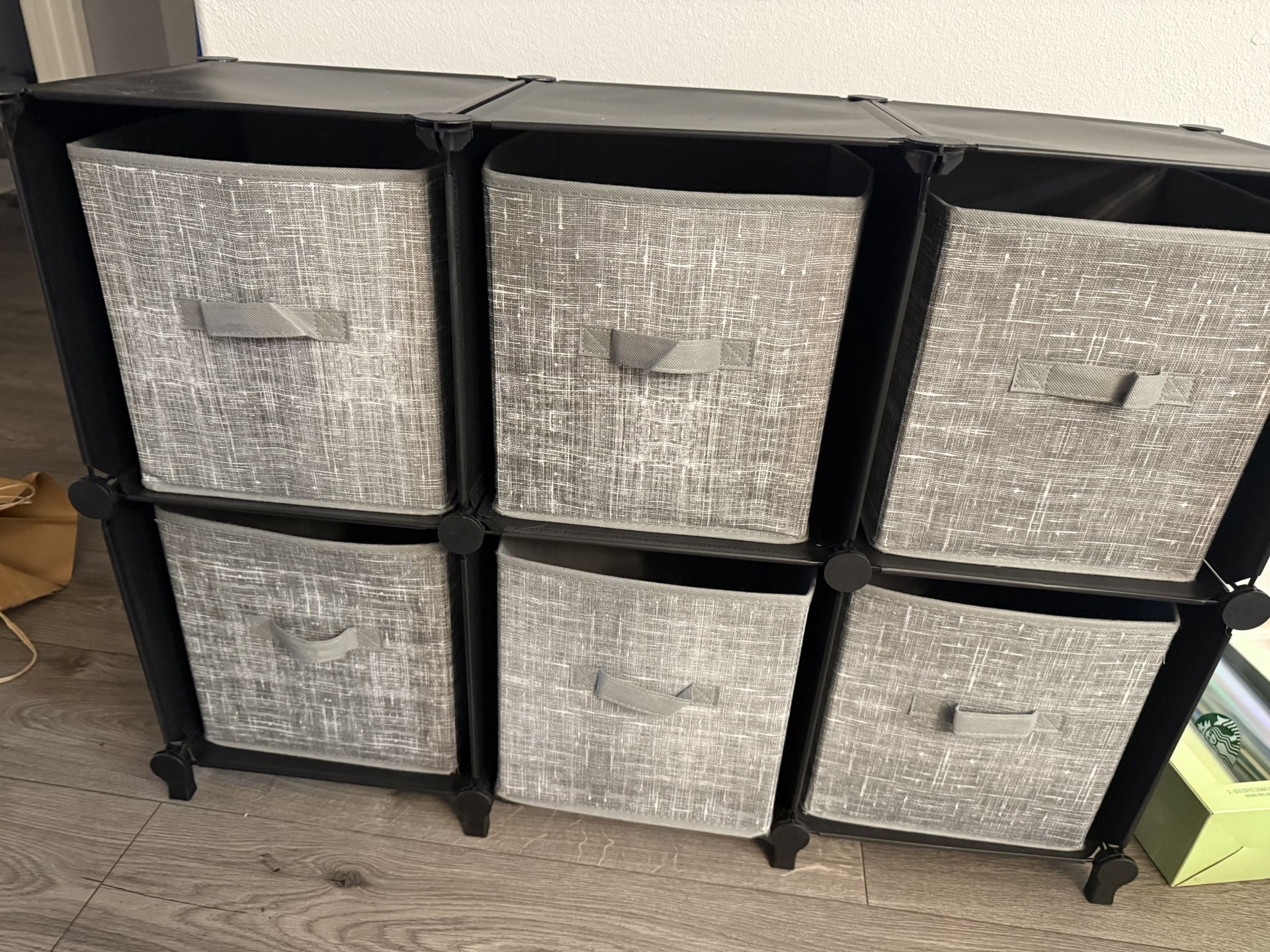 6 Drawers Collapsible Storage Cabinet