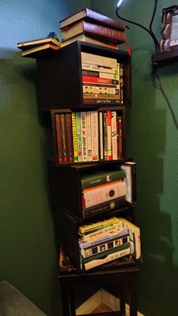Book or DVD shelves