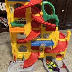 Little People Wheelies Stand and Play Rampway Toy Fisher Price
