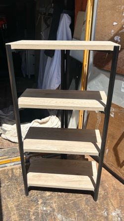 Small Bookcase Bookshelf Storage display Cabinet metal frame L23”*D12”*H44”(address in description)  👇delivery 🚚 available within 15 miles for extra