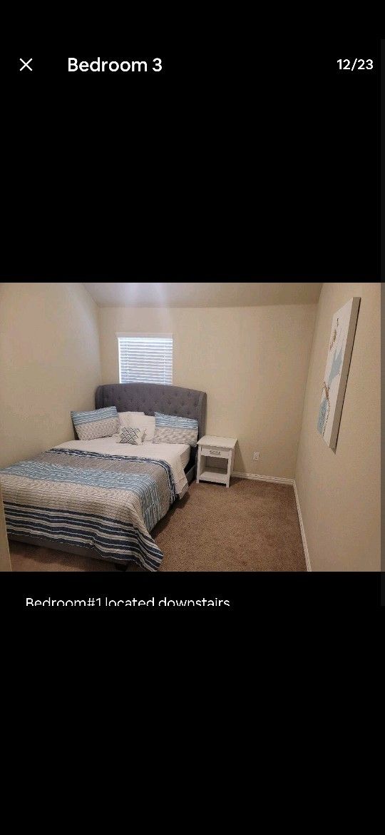 QUEEN size Bed W/Mattress And Night Tables,New Products : American Fashion Style Bags On Sale
