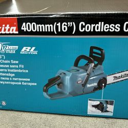 Makita 40V XGT 16” Chainsaw