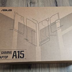 Asus A15 Gaming Laptop, 8GB, 512GB SSD, RTX 2050 4GB
