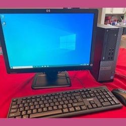 Like NEW Dell Optiplex intel(R) Core (TM) i5-3570 3.4GHz 8GB RAM 21" Monitor, Desktop Complete Set