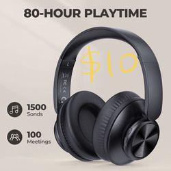 Bluetooth Headphones Wireless Earbuds Sports Over-Ear Bluetooth 5.3 Ear Buds with Earhooks 120H Playtime Wireless Headphones for Workout Waterproof Au