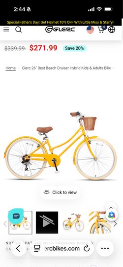 Huffy Nel Lusso Beach Cruiser Bike