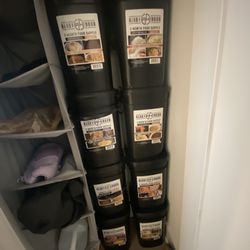 Emergency Food Supply Buckets