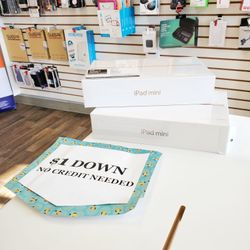 New Apple IPad Mini 5th Gen Wifi Tablet - 90 DAY WARRANTY - $1 DOWN - NO CREDIT NEEDED 
