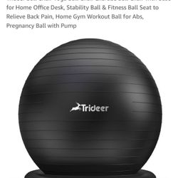 Tirideer Yoga Ball Chair with Base