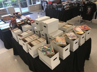 New store opening huge comic book blowout sale vintage only