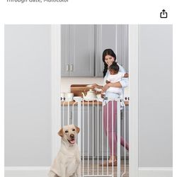 regalo New EASY STEP EXTRA TALL METAL WALK-THROUGH SAFETY GATE