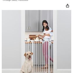 regalo New EASY STEP EXTRA TALL METAL WALK-THROUGH SAFETY GATE