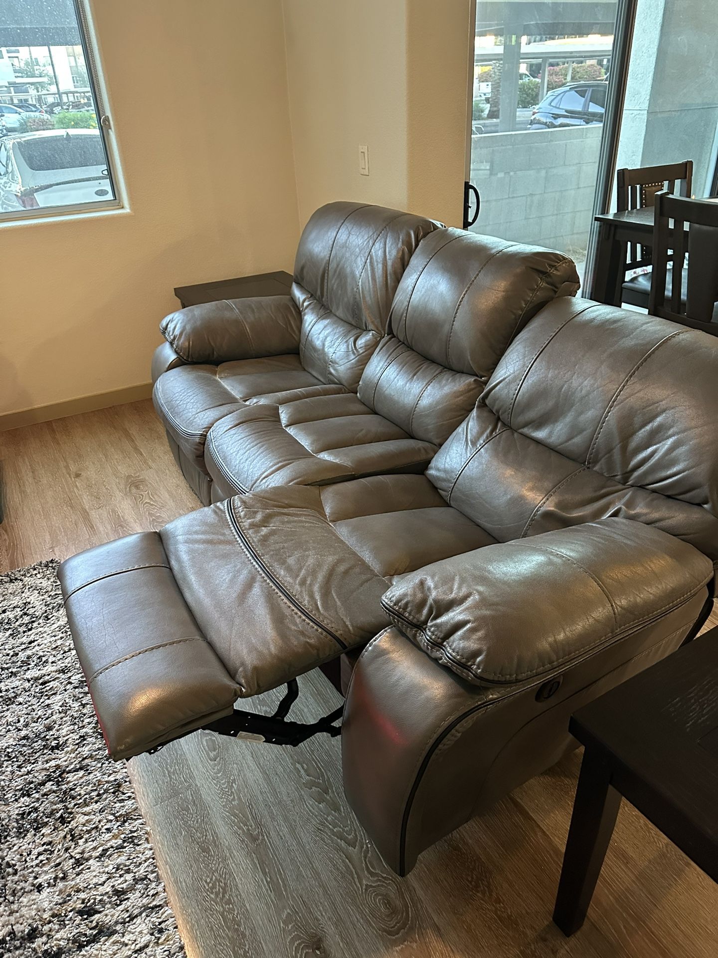 Three Seater Gray Couch